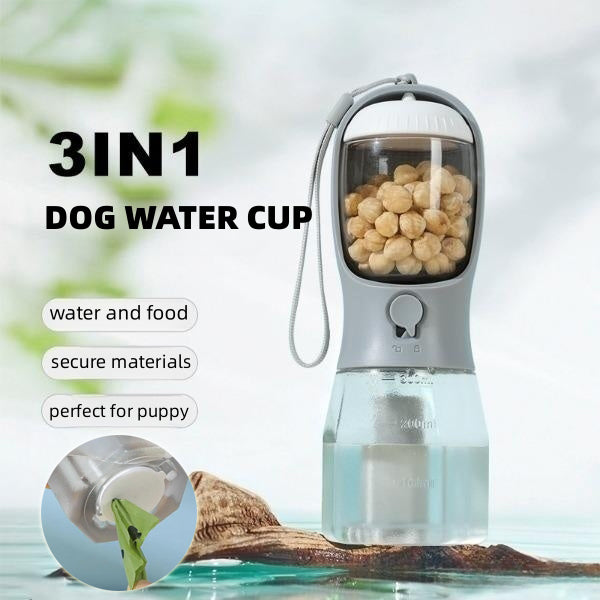 3-in-1 Portable Dog Bowl