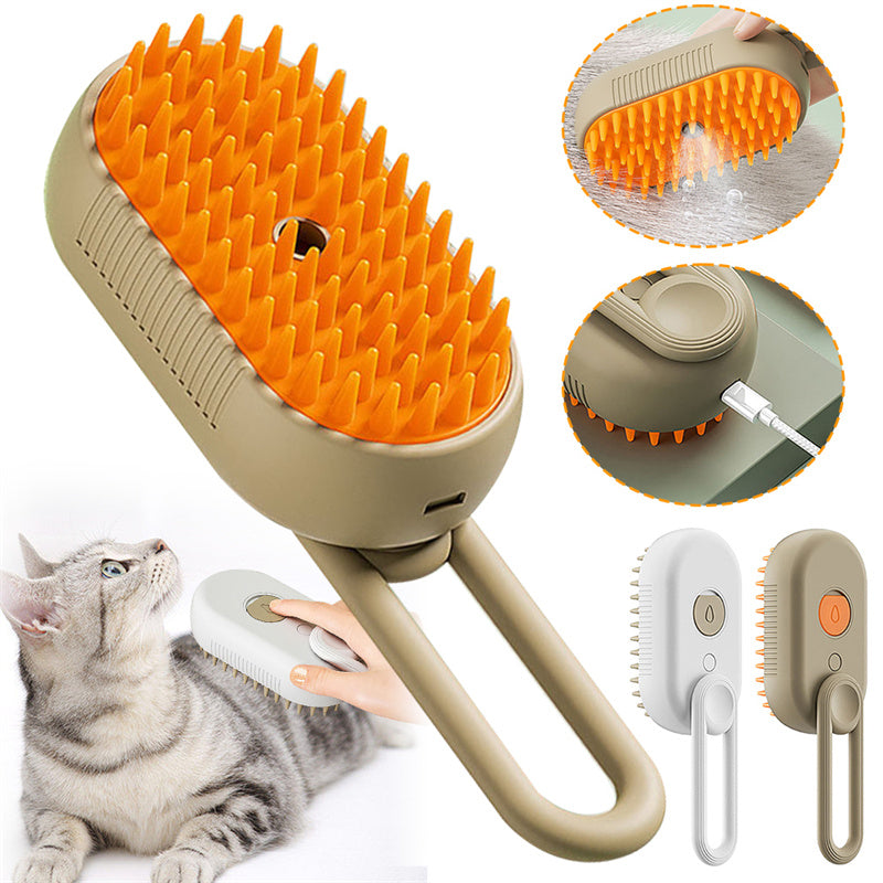 Pet Steam Hair Brush