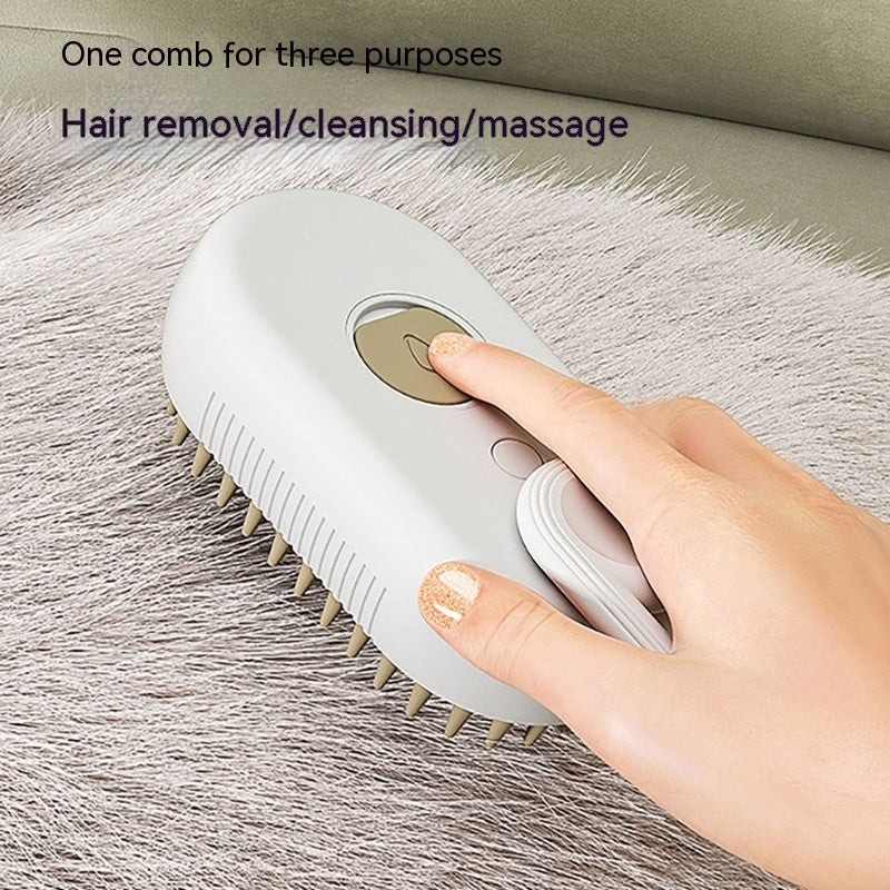 Pet Steam Hair Brush