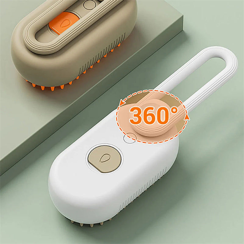 Pet Steam Hair Brush