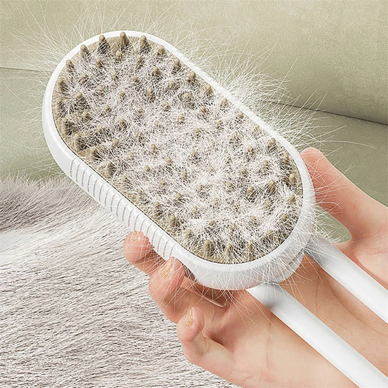 Pet Steam Hair Brush